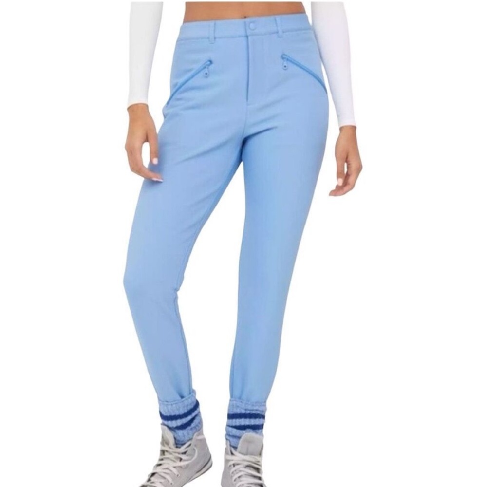 NWT Offline by Aerie Women's Chillside Collection Stirrup Ski‎ Pants Blue SZ XS